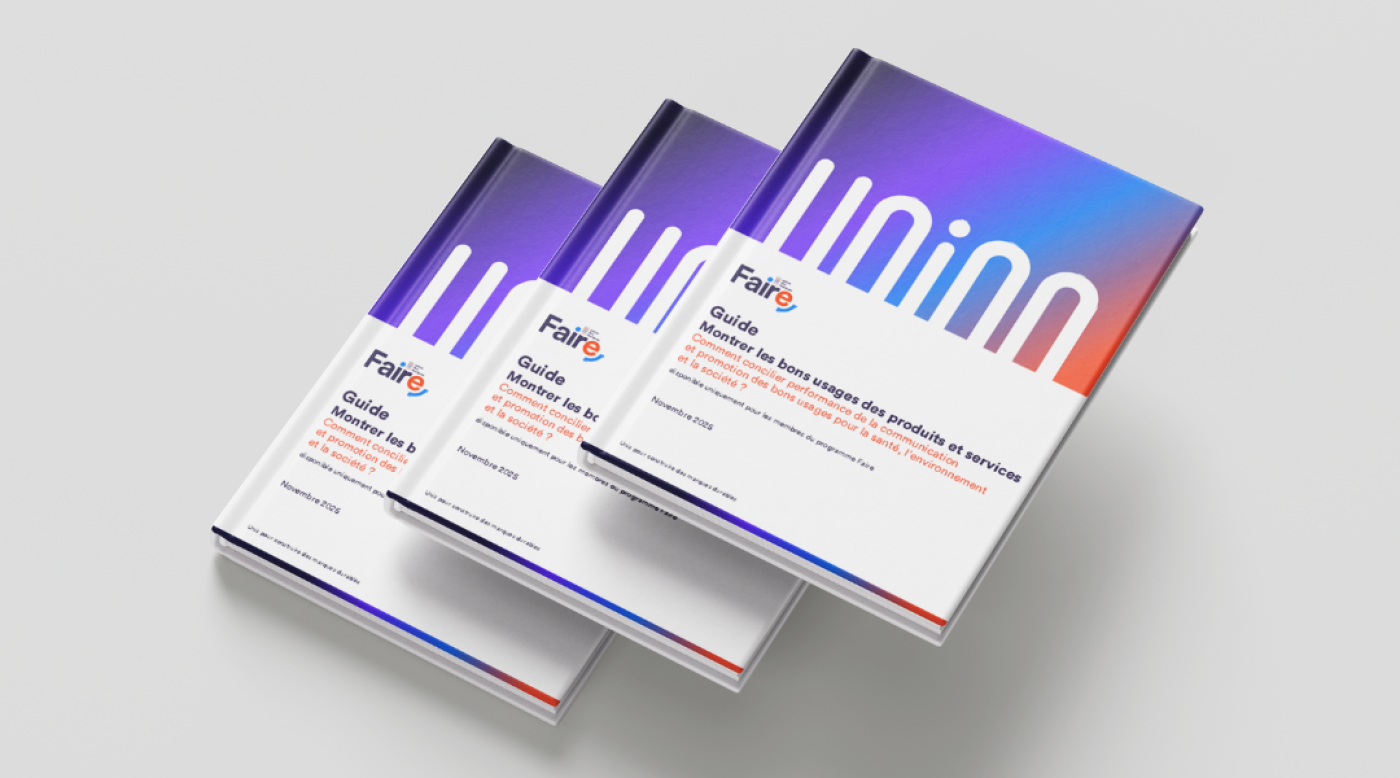 Nouvelle publication : Montrer les bons usages des produits et services